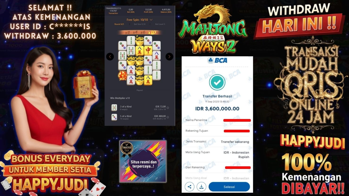 HAPPYJUDI JACKPOT SLOT MAHJONG WAYS 2